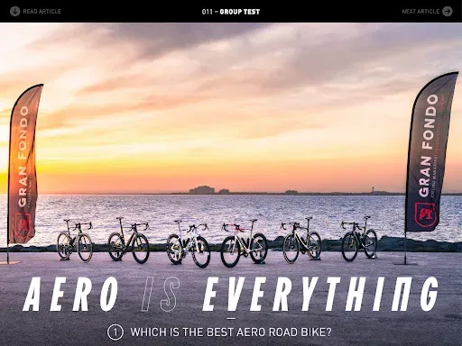 Скриншот 7 — GRAN FONDO Cycling Magazine