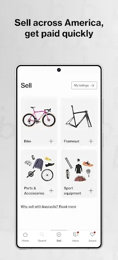 Скриншот 2 — buycycle: Bikes & Sports Gear
