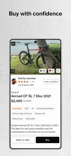 Скриншот 3 — buycycle: Bikes & Sports Gear