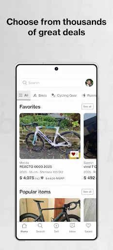 Скриншот 4 — buycycle: Bikes & Sports Gear