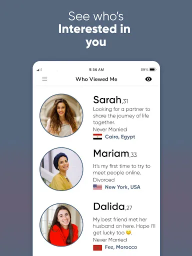 Скриншот 8 — buzzArab Arab & Muslim Dating