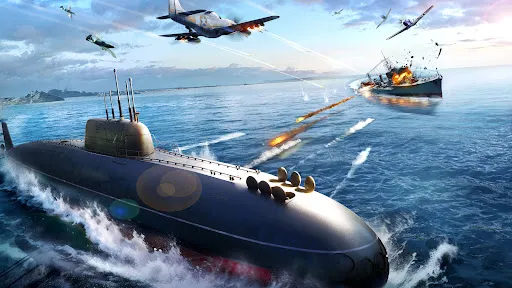Скриншот 1 — Sea War: Raid