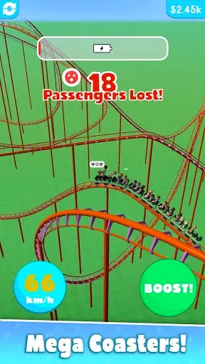 Скриншот 1 — Hyper Roller Coaster