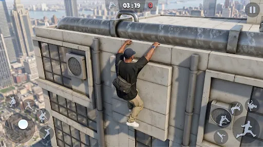 Скриншот 3 — Going Up Parkour - Sky Rooftop