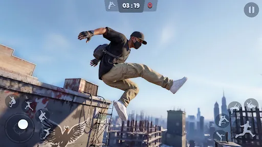 Скриншот 5 — Going Up Parkour - Sky Rooftop