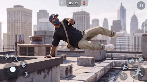 Скриншот 7 — Going Up Parkour - Sky Rooftop