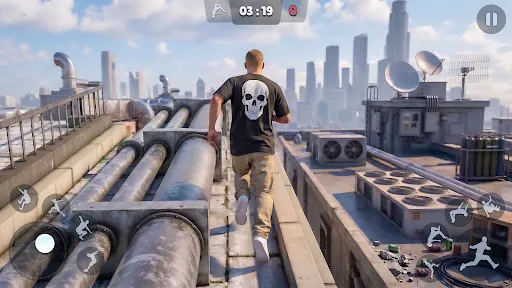 Скриншот 8 — Going Up Parkour - Sky Rooftop