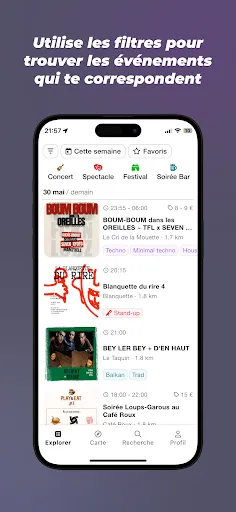 Скриншот 3 — Bypass - Événements à Toulouse