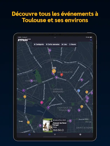 Скриншот 5 — Bypass - Événements à Toulouse