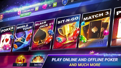 Скриншот 2 — Poker Zmist - Offline & Online