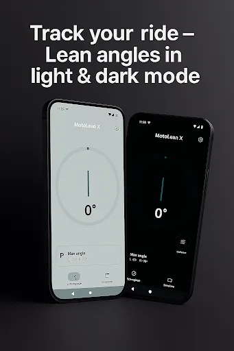 Скриншот 7 — MotoLeanX: угол наклона