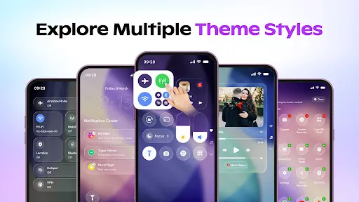 Скриншот 1 — iOS Control Center - Panel