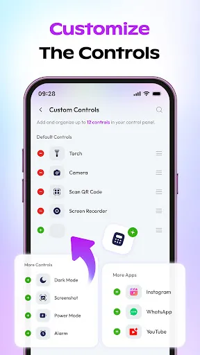 Скриншот 4 — iOS Control Center - Panel