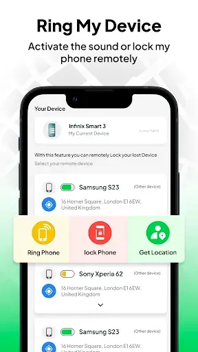 Скриншот 3 — Найти мой телефон Android
