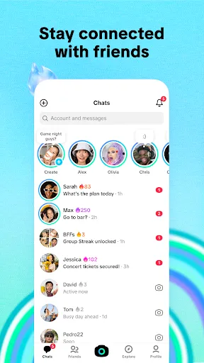 Скриншот 1 — Whee - TikTok Chat
