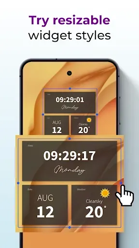Скриншот 4 — Android Clock Widgets