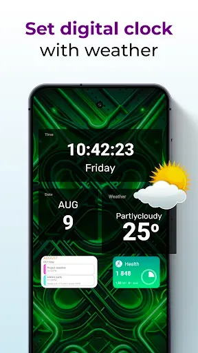 Скриншот 5 — Android Clock Widgets