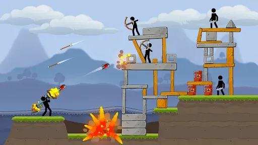 Скриншот 1 — Boom Stick: Базука пазлы