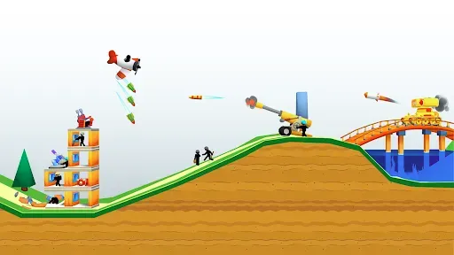 Скриншот 2 — The Planes: sky bomber