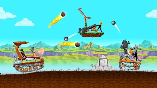 Скриншот 3 — The Tank: Stick pocket hill