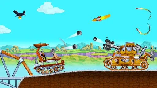 Скриншот 4 — The Tank: Stick pocket hill