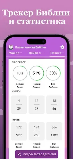 Скриншот 4 — Планы чтения Библии