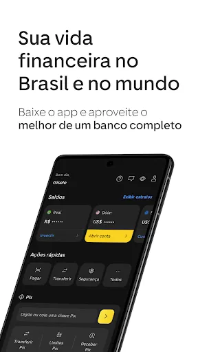 Скриншот 1 — C6 Bank: Cartão, Conta e Mais!