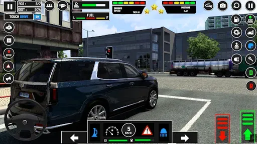Скриншот 4 — City Car Driving School Sim 3D