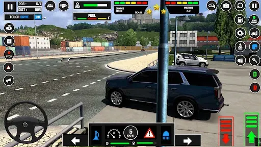 Скриншот 5 — City Car Driving School Sim 3D