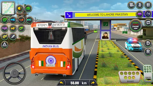Скриншот 2 — Pakistan - India Bus Simulator