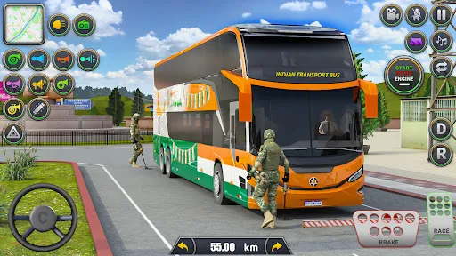 Скриншот 3 — Pakistan - India Bus Simulator