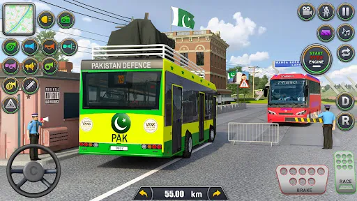 Скриншот 7 — Pakistan - India Bus Simulator