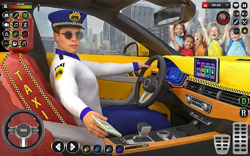 Скриншот 5 — Car Driving Taxi Simulator