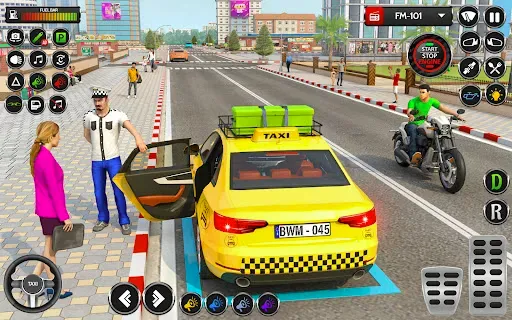 Скриншот 7 — Car Driving Taxi Simulator