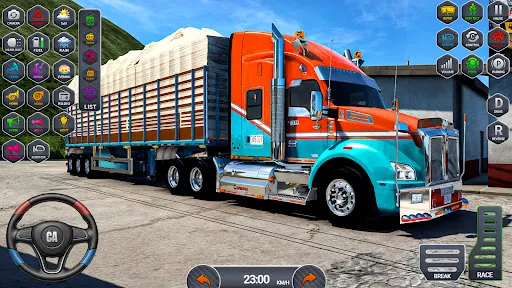 Скриншот 1 — American Truck Cargo Games Sim