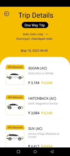 Скриншот 4 — CabBazar - Outstation Taxi