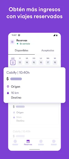 Скриншот 7 — Cabify Driver: app conductores