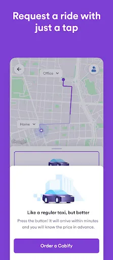 Скриншот 2 — Cabify