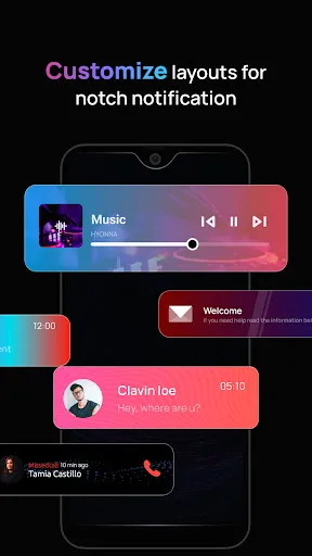 Скриншот 3 — Adaptive Notch Notification