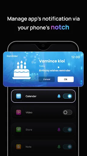 Скриншот 4 — Adaptive Notch Notification