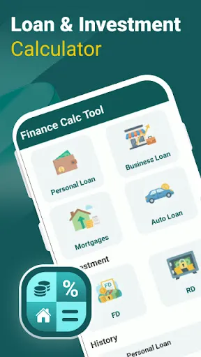 Скриншот 1 — Finance Calc Tool