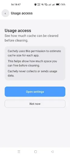 Скриншот 4 — Cachely - cache cleaner