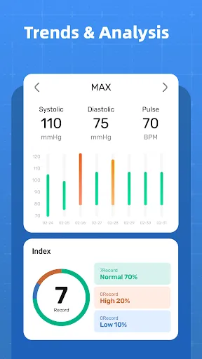 Скриншот 3 — Blood Pressure Tracker