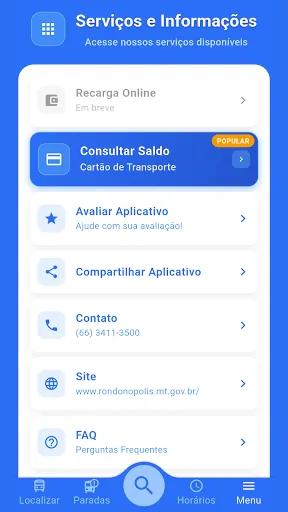 Скриншот 5 — Cadê o Busão?