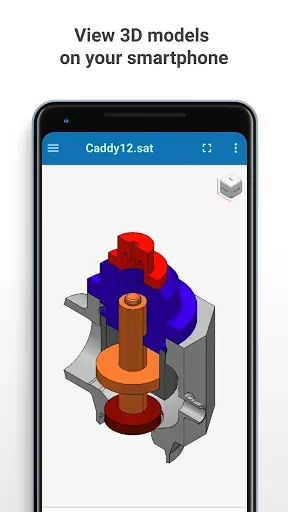 Скриншот 1 — CAD Exchanger: просмотр 3D