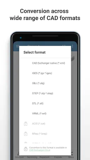 Скриншот 2 — CAD Exchanger: просмотр 3D