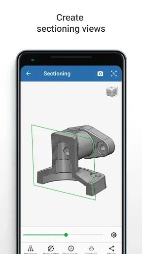 Скриншот 4 — CAD Exchanger: просмотр 3D
