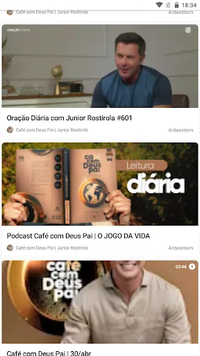 Скриншот 1 — Café Com Deus Pai