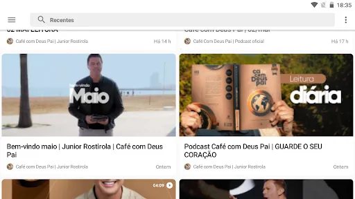 Скриншот 4 — Café Com Deus Pai