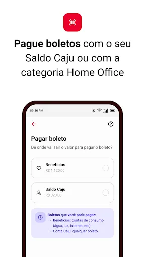 Скриншот 5 — Caju - Benefícios por inteiro